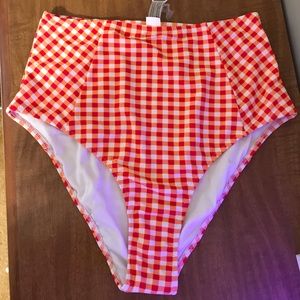 Medium cupshe high waisted bikini bottoms
